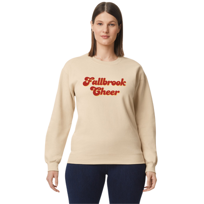 Fallbrook Cheer Crewneck “Pyramids & Pixie Dust” Regionals — Glitter