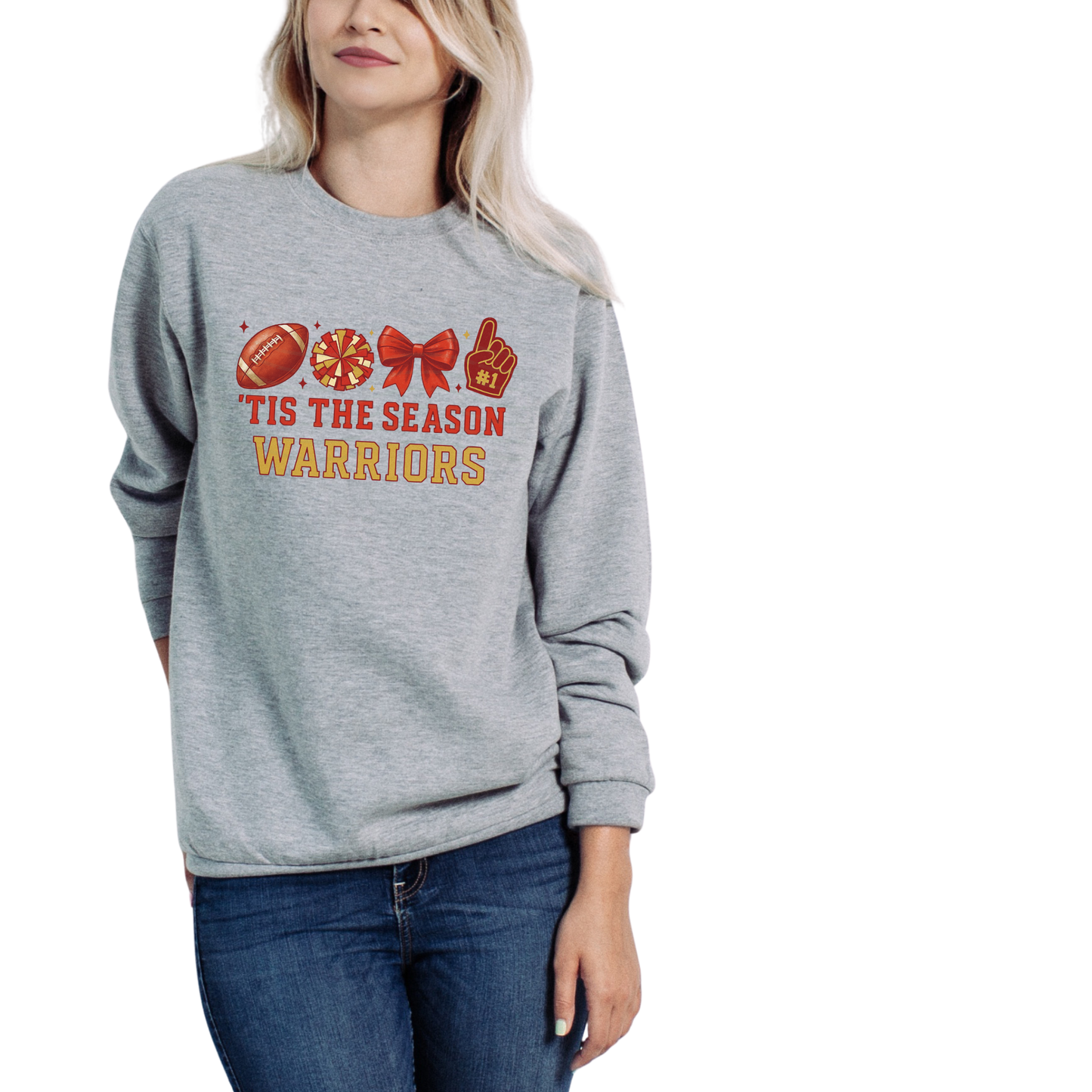 Warriors Holiday Crewneck & Tee for Festive Game Day Fans