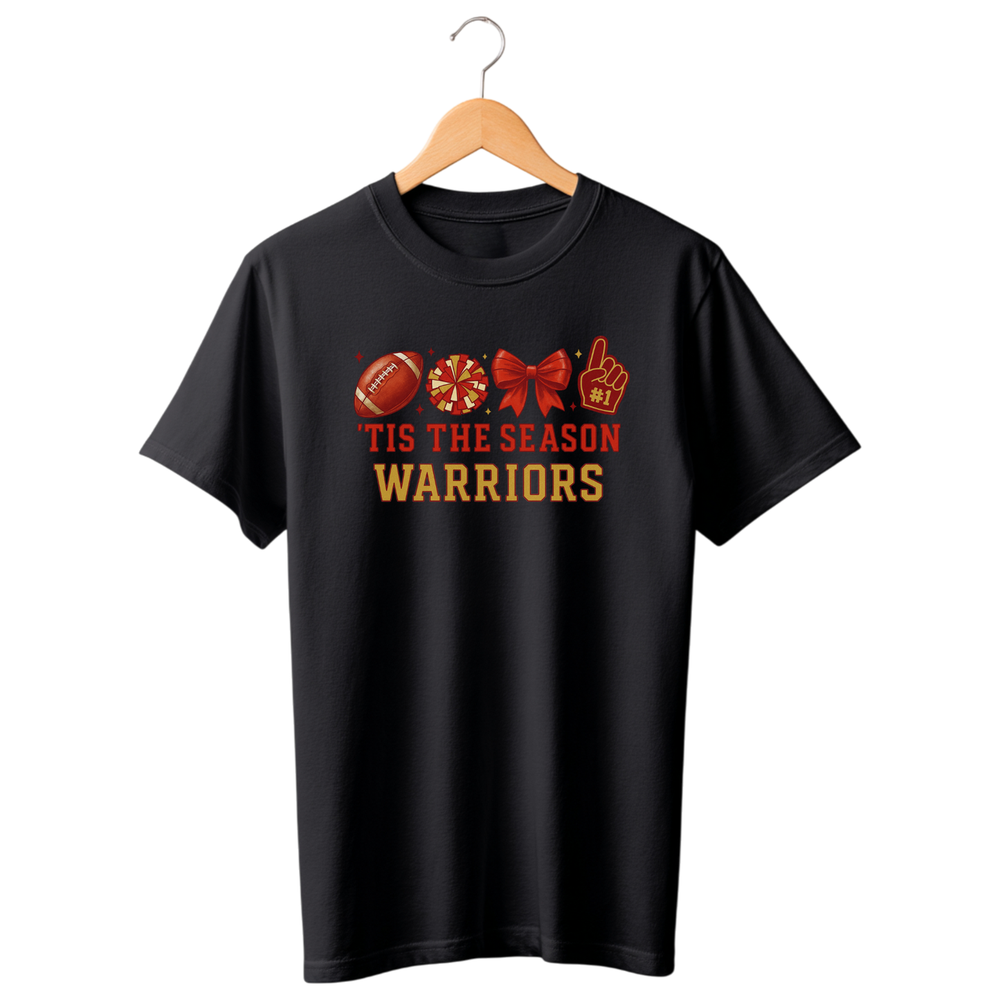 Warriors Holiday Crewneck & Tee for Festive Game Day Fans