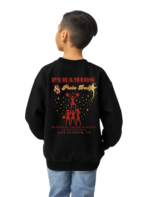 Fallbrook Cheer Crewneck “Pyramids & Pixie Dust” Regionals